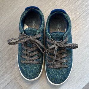 Allbirds Wool Pipers Shoes - Green & blue